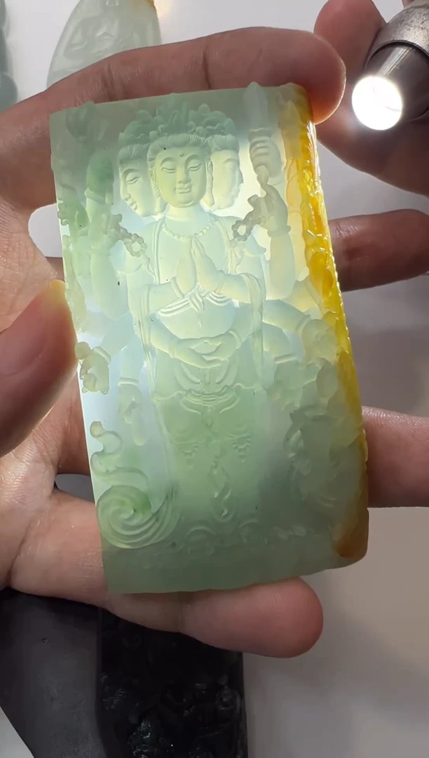未镶嵌定制翡翠挂件