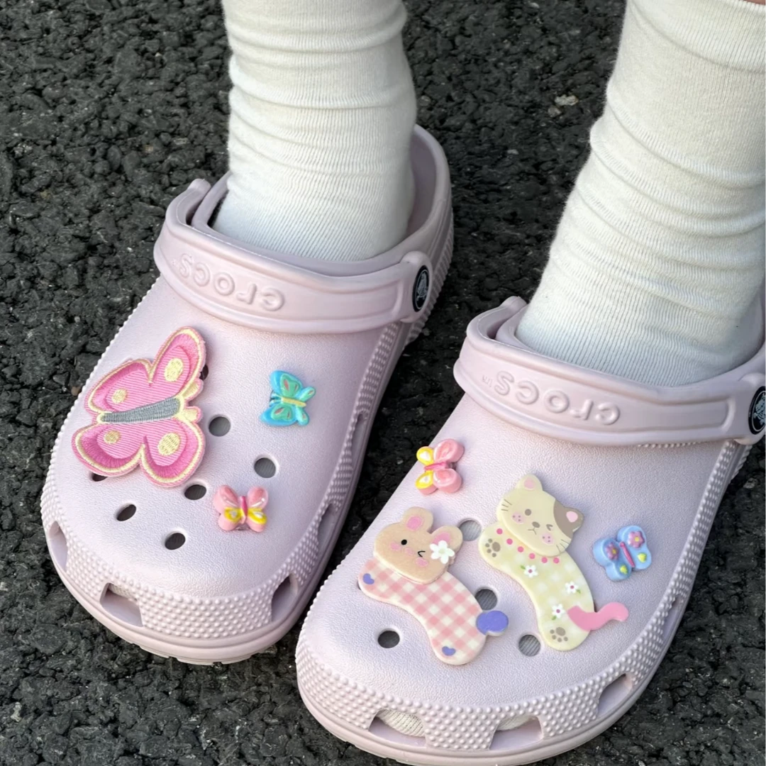 【追蝶小猫】洞洞鞋鞋花配饰（不含鞋）