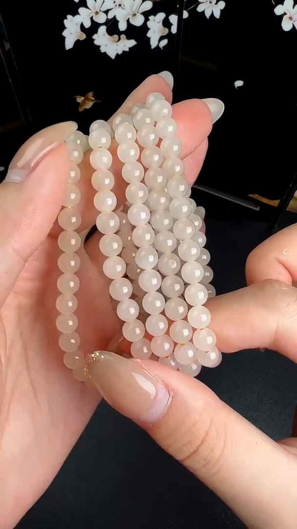 未镶嵌手串和田玉JJD1120010多样性发一