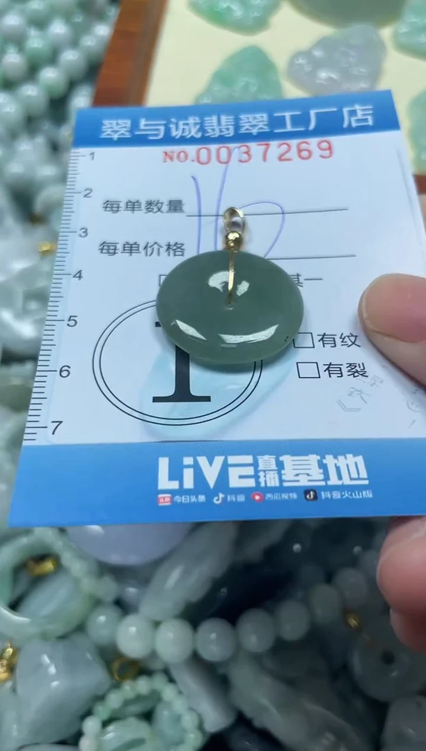 【闪购商品】翡翠颈饰未镶嵌闪购0037269