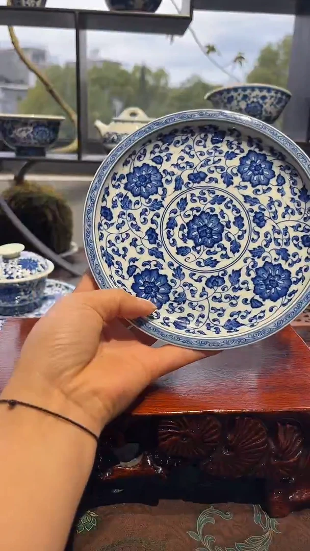 镹曰茶闲手工手绘茶具