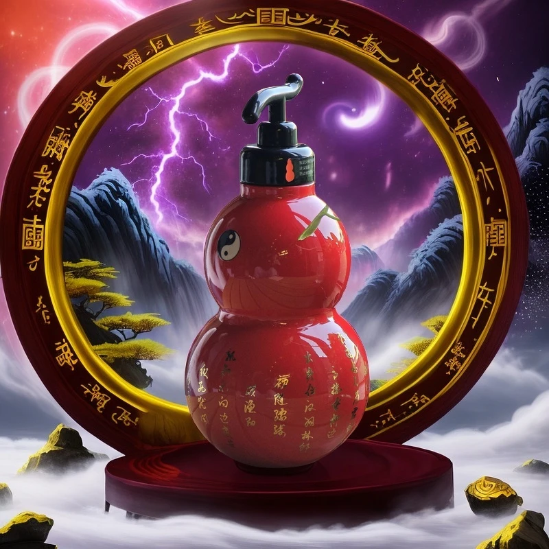 BEARBENS【福禄】保温杯鹤玺葫芦不锈钢316大容量户外运动水杯古风