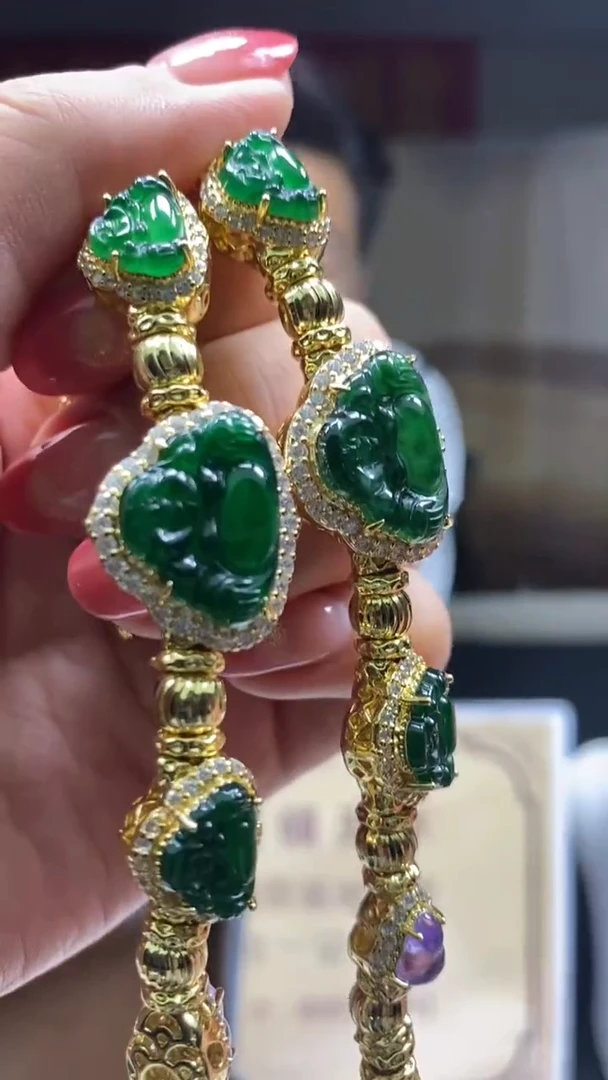 翡翠未镶嵌颈饰多样性发货【只发一件】*q31