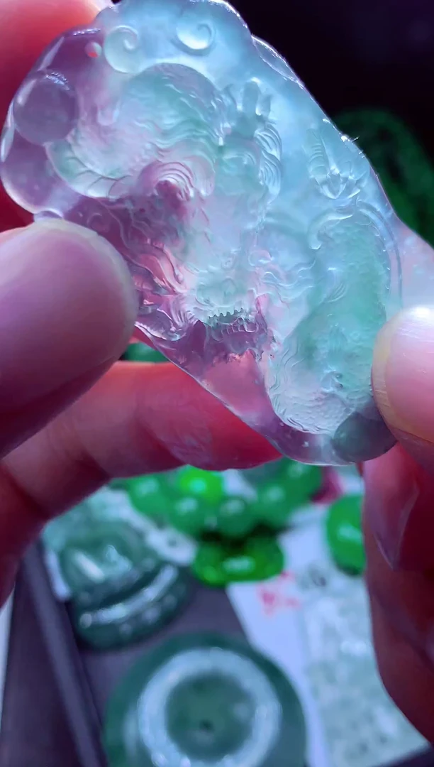 未镶嵌定制翡翠赵***#翡翠毛货定制