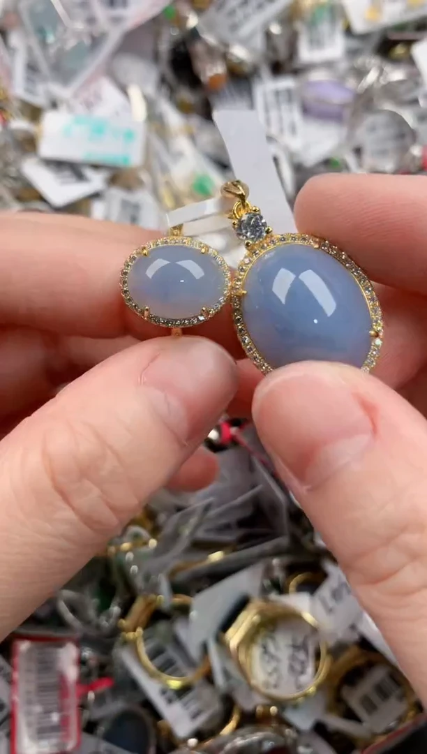 银S925镶嵌戒指翡翠2222       1