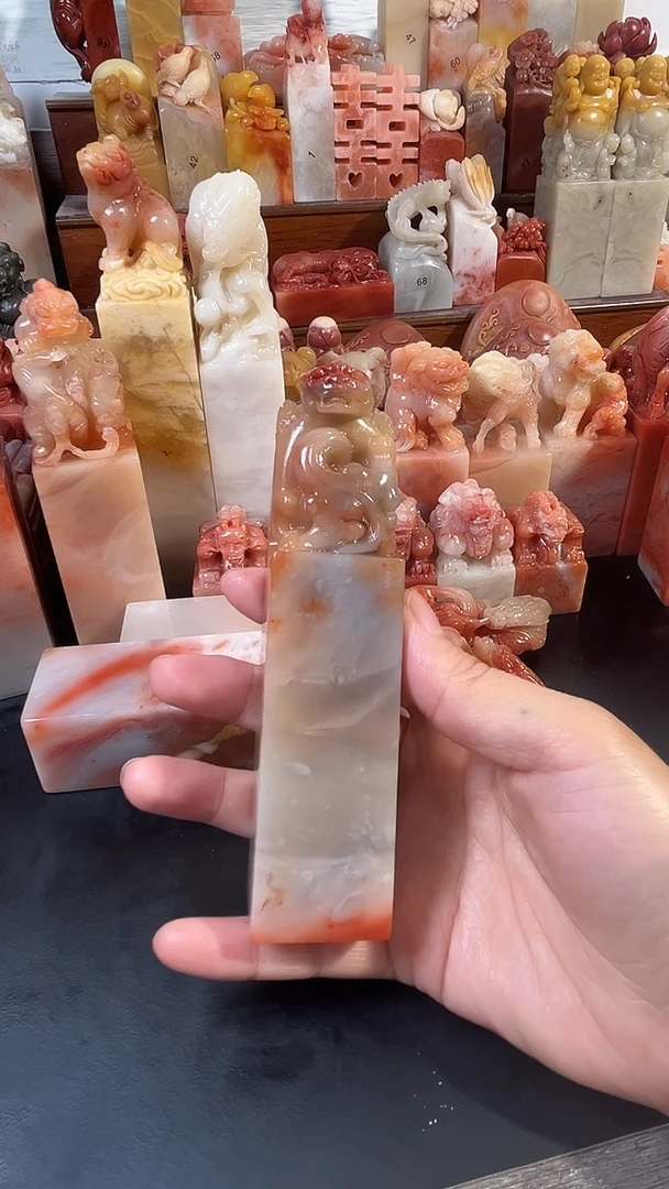 老挝石印石点***刻1个印章