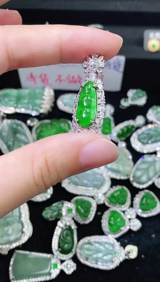 【闪购商品】翡翠颈饰未镶嵌精美翡翠-多样性只发一件F753