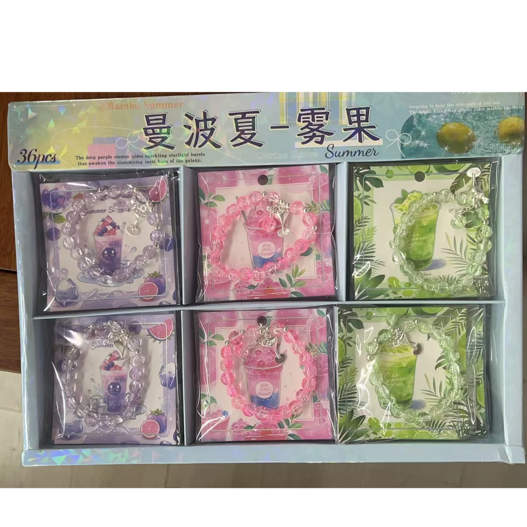 SC1109 莫纳花园手链套装  【到手一盒36个】