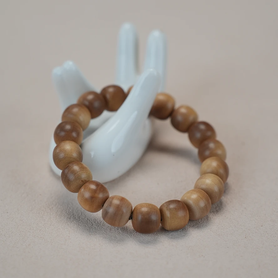 【调香宫】11*12印度迈索尔老山檀横纹手串奶香乳香味