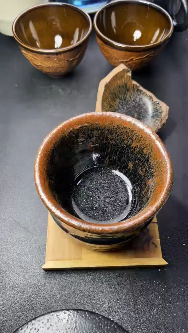 茶盏187叶紫建盏
