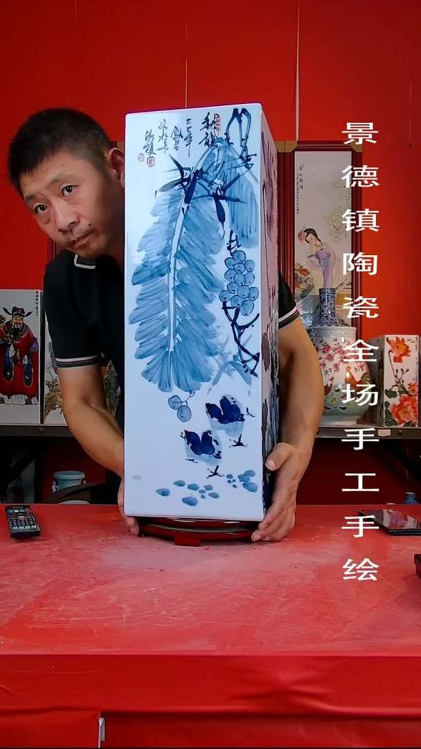 摆件景德镇陶瓷 全场手工手绘6