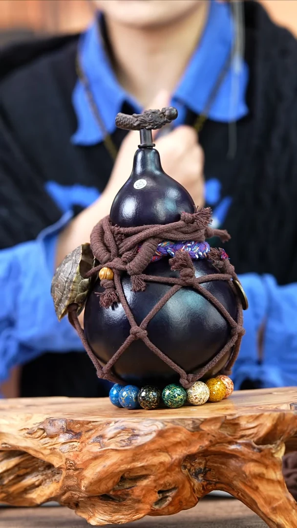 【闪购商品】190—光岳葫天然大漆酒葫芦不含漆珠