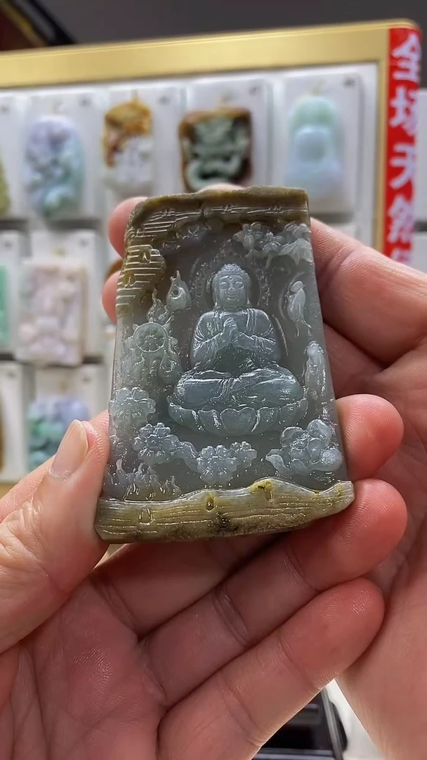 未镶嵌定制翡翠谈***中翡翠A货2025/9/16