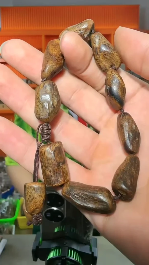 沉香手串339号单圈瘤疤多样性发一