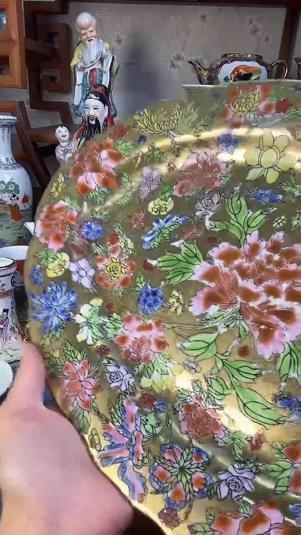 瓷片微瑕慎拍景德镇窑老厂瓷器单件