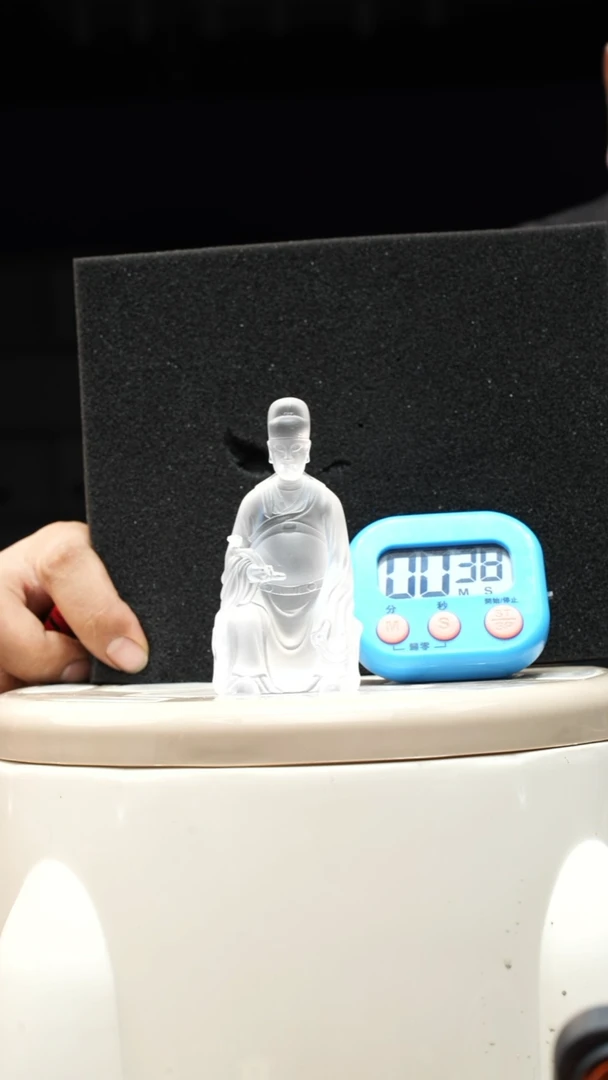 泥塑烟**间古法琉璃小摆件