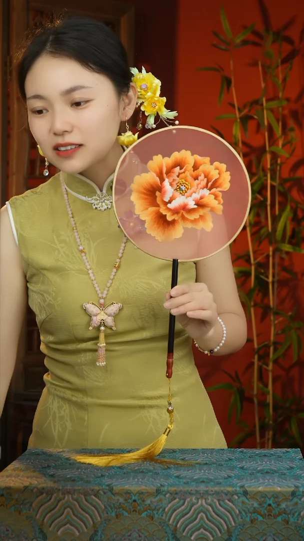 刺绣纯手工非遗国风饰品