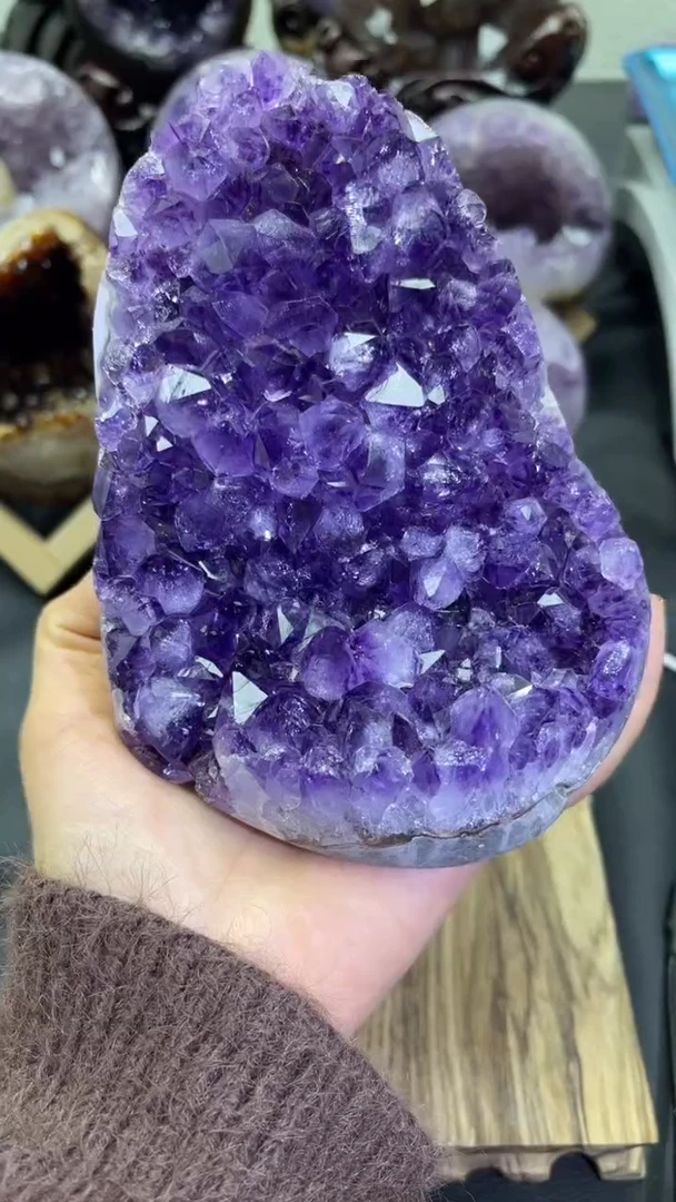 未镶嵌大型摆件（非配饰）紫晶374号摆件