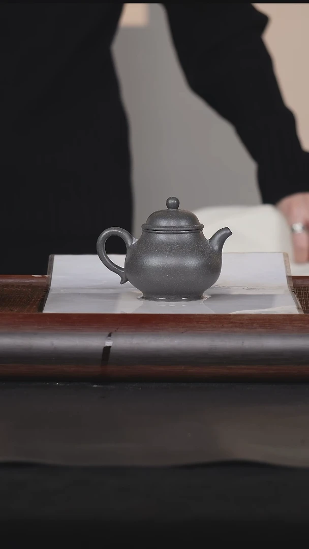 【闪购商品】紫砂茶壶5天青潘壶170