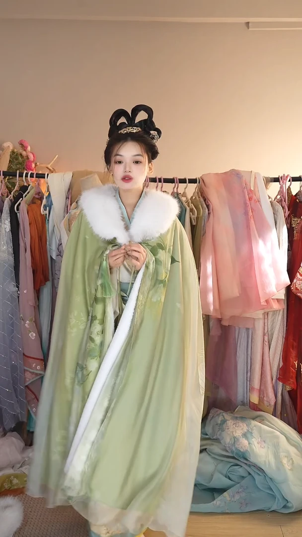 绿色斗篷 不退换