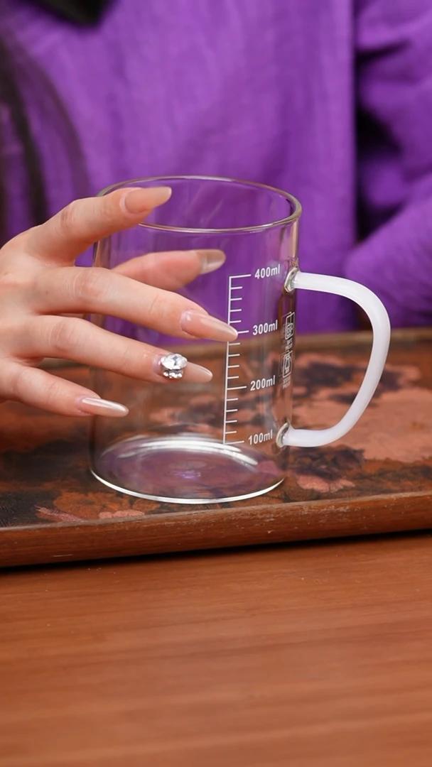 【闪购商品】松风杯/刻度白玉色/不批发