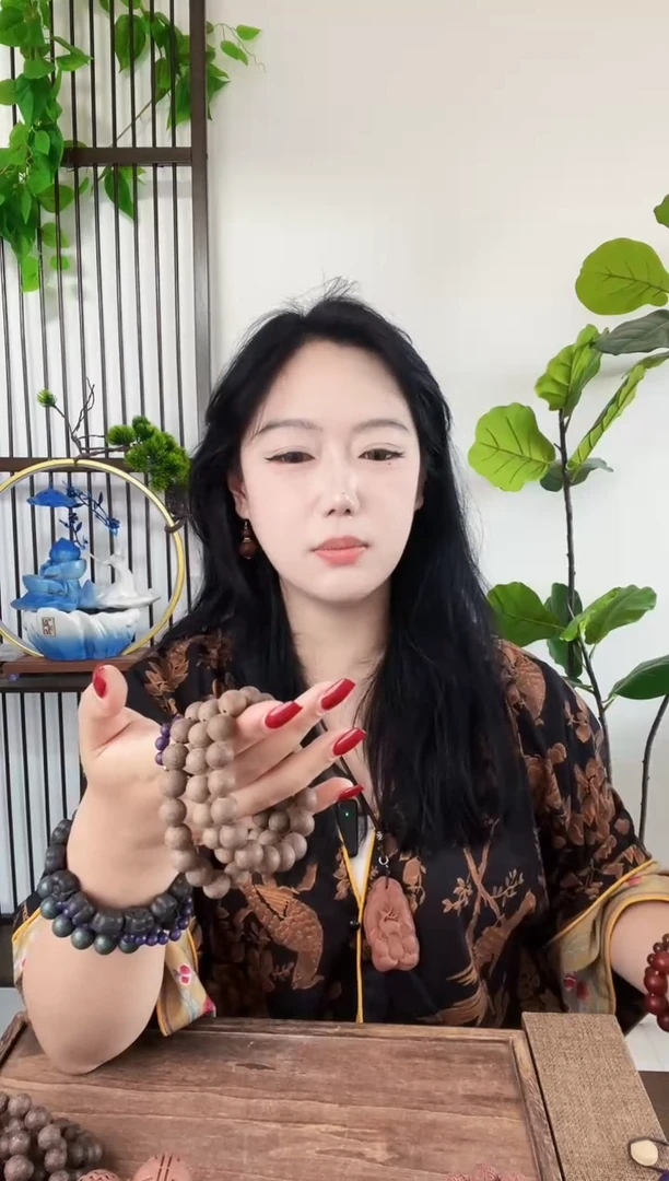 泥塑【古龙涎手串】古法合香 微瑕