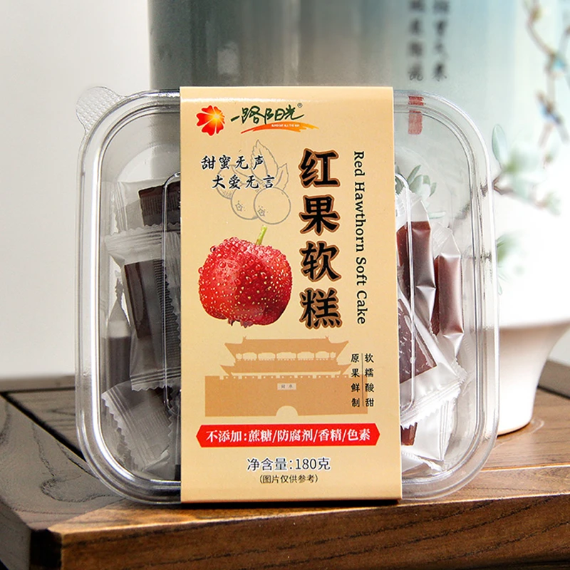 一路阳光 红果软糕（原味）无蔗糖 山楂糕
