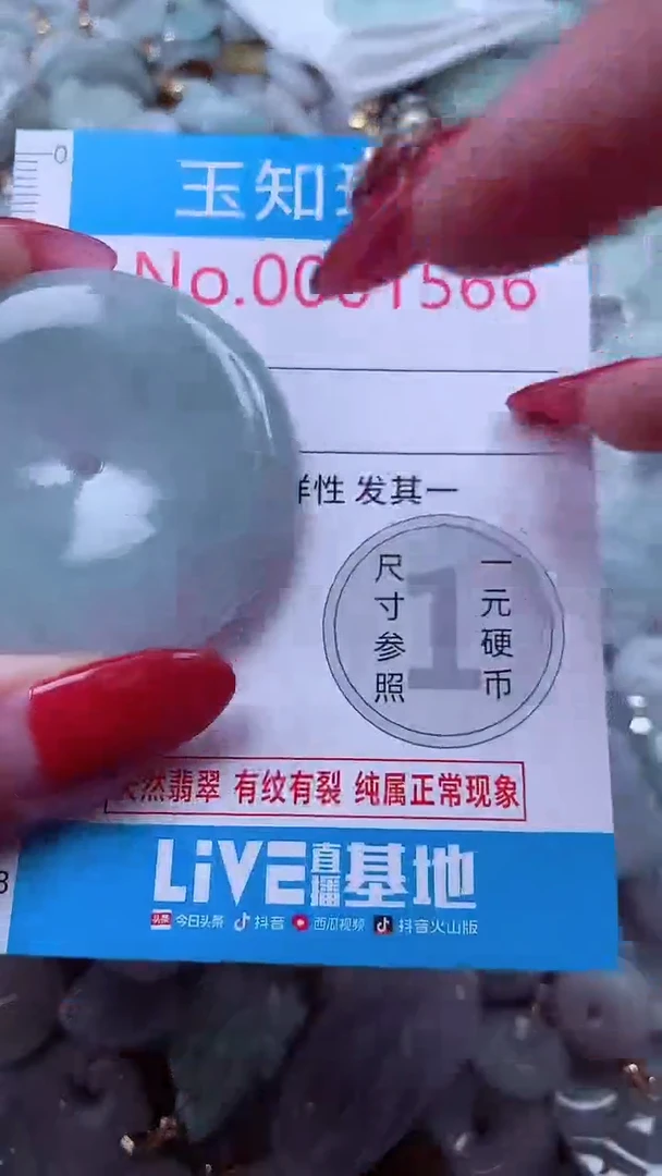 吊坠(不含链)未镶嵌翡翠1566