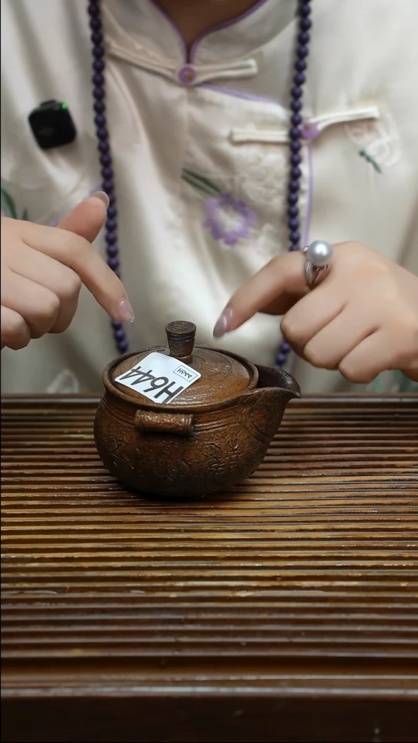 万古烧粗陶手工茶具