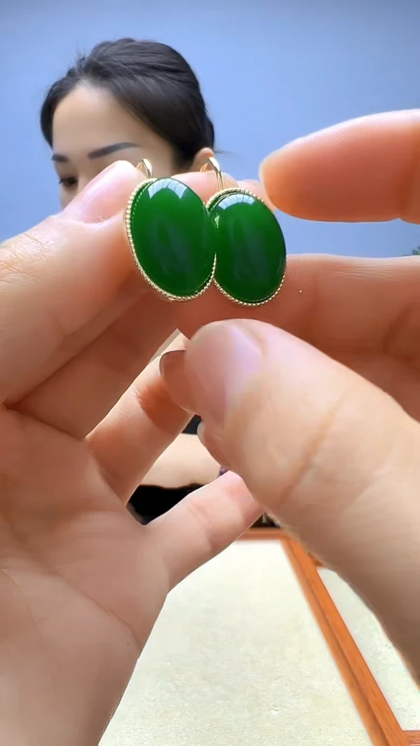 高货diy劲饰椭圆耳扣