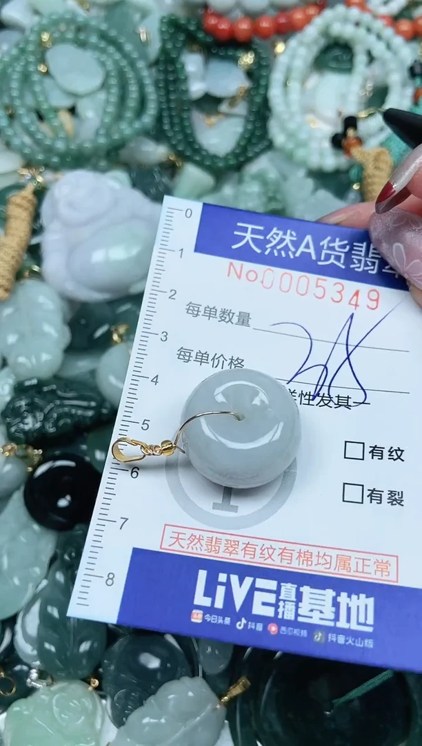 【闪购商品】翡翠吊坠(不含链)未镶嵌翡翠