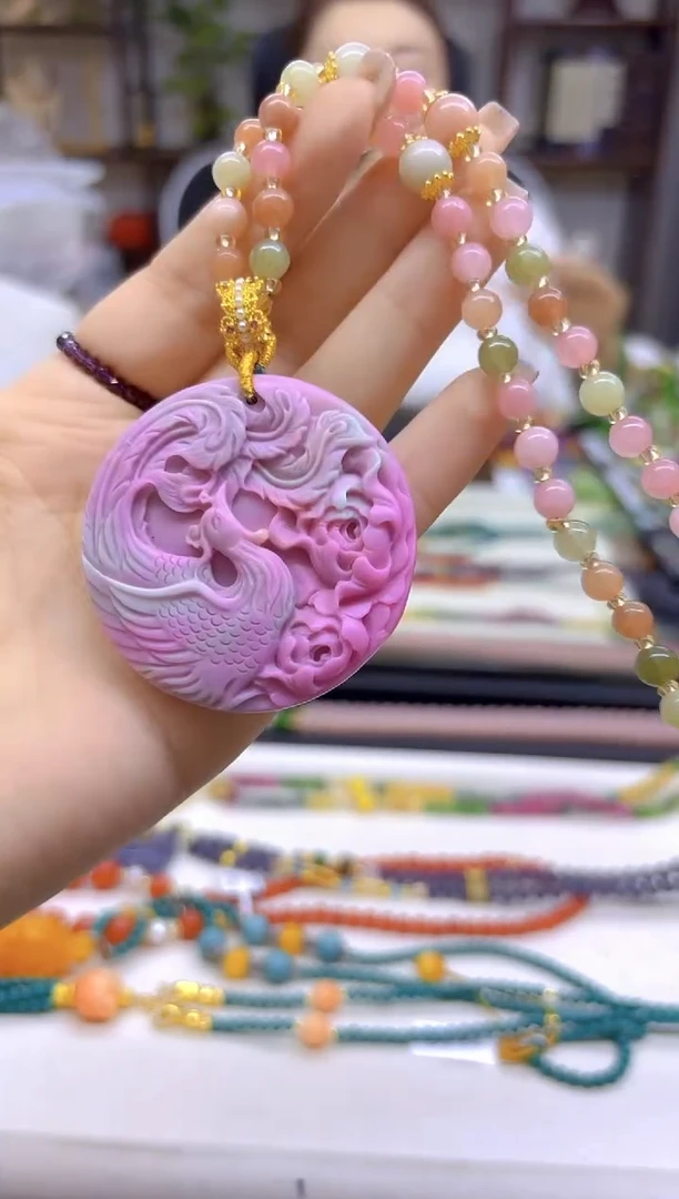 玛瑙/玉髓毛衣链未镶嵌DIY款M99