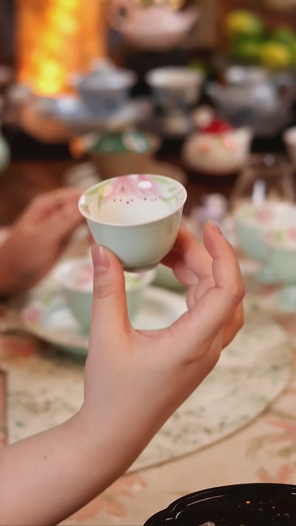 野百合茶杯 哈哈哈哈