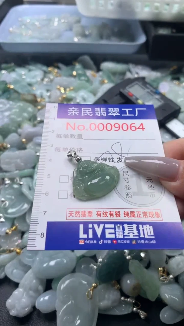 颈饰未镶嵌翡翠9064