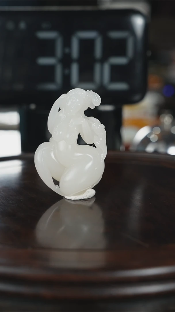 颈饰未镶嵌和田玉遇*人和田玉玉贵人