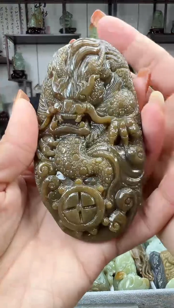 未镶嵌和田玉把件1