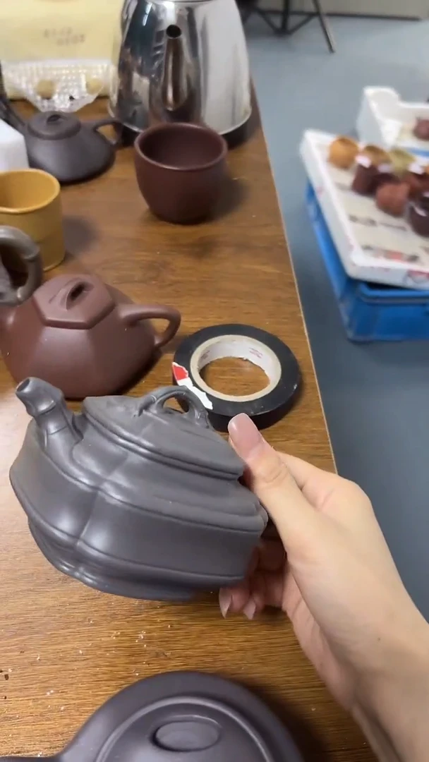 茶壶紫砂八***饼天青四方竹鼎