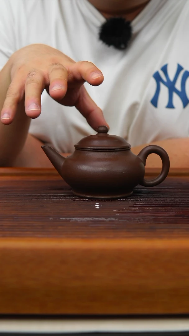 茶壶紫砂石红神灯壶