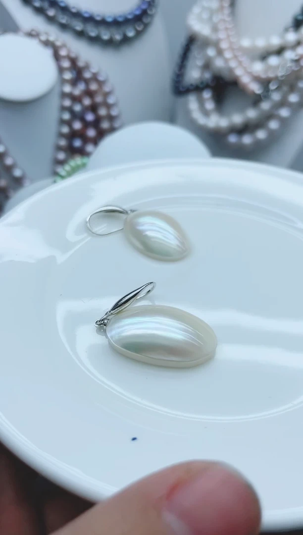 【闪购商品】淡水珍珠颈饰钛钢1