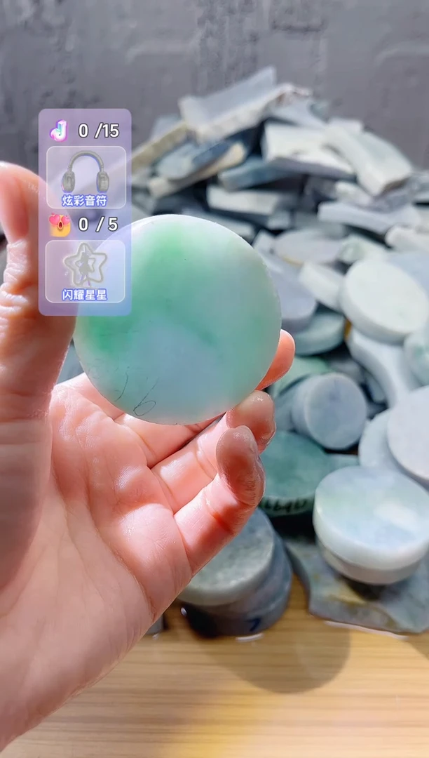 裸石翡翠天然翡翠A货石 南 910