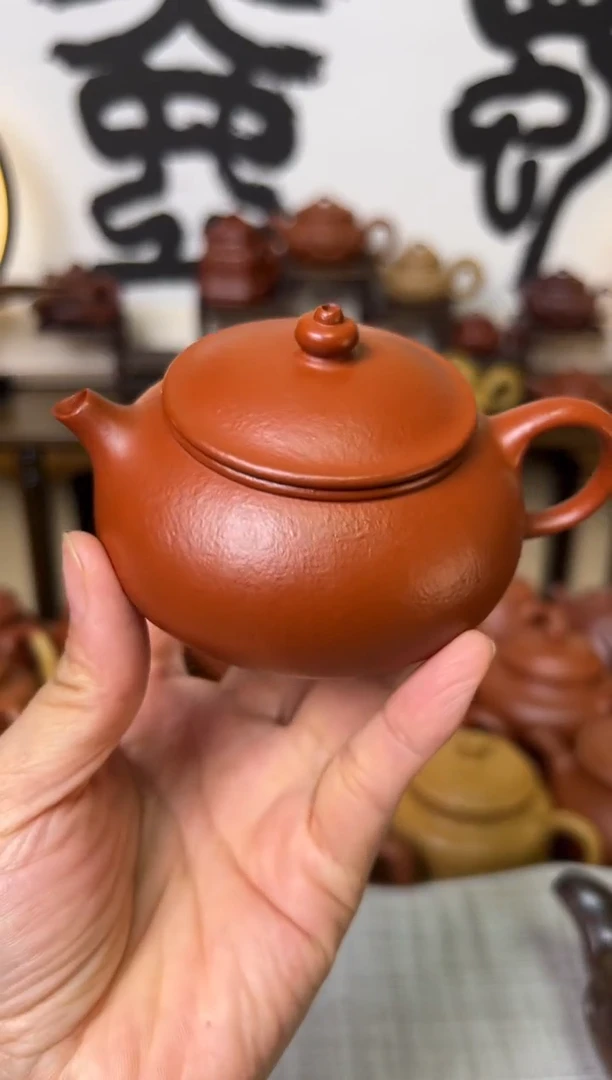 茶壶朱泥寒江壶120CC