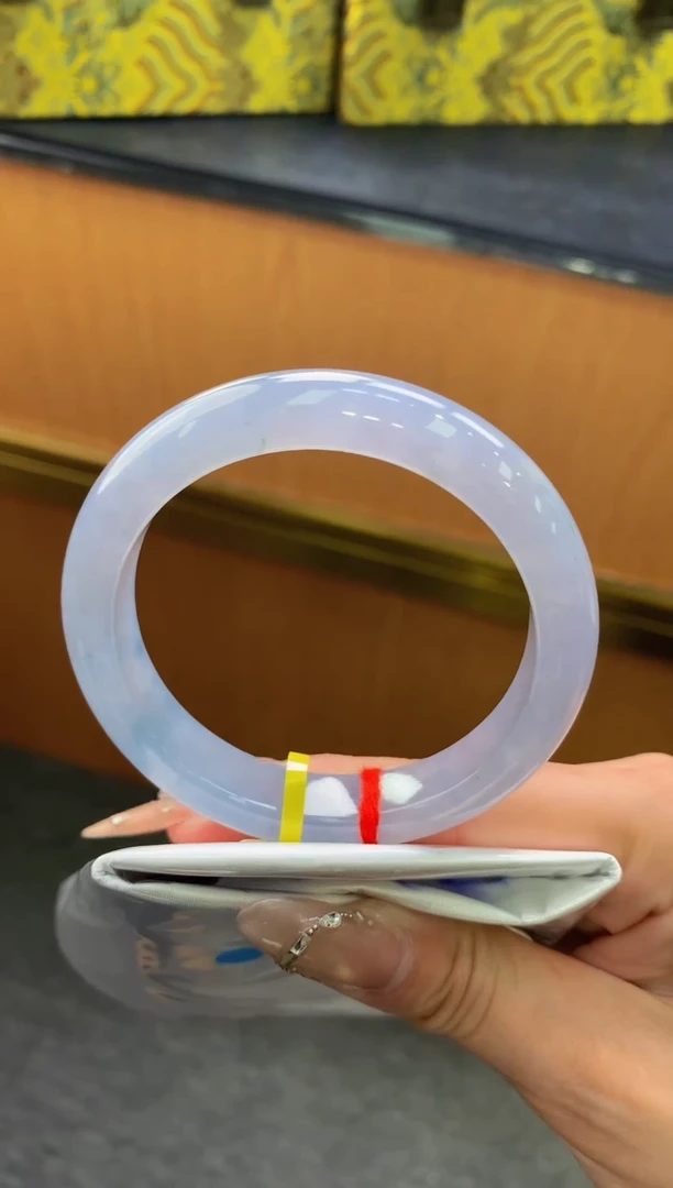 未镶嵌手镯翡翠-F137-正圈55.9-全款9.8万-定金2万