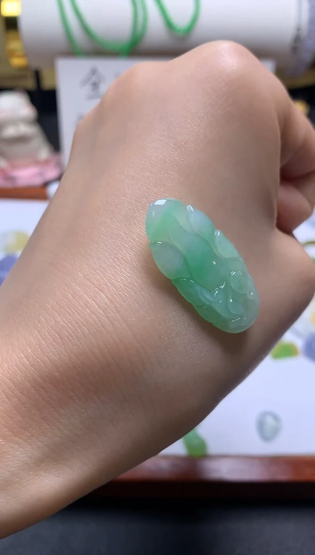 未镶嵌定制翡翠天然缅甸A胡翡翠