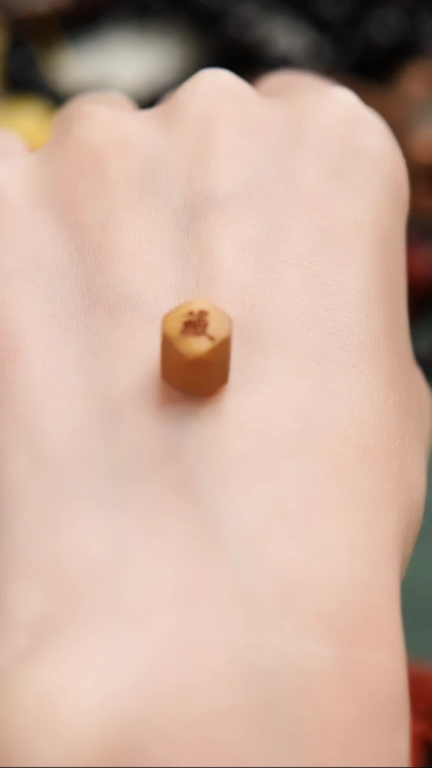 檀香木手串/手链印度老山檀香八凌珠发一粒