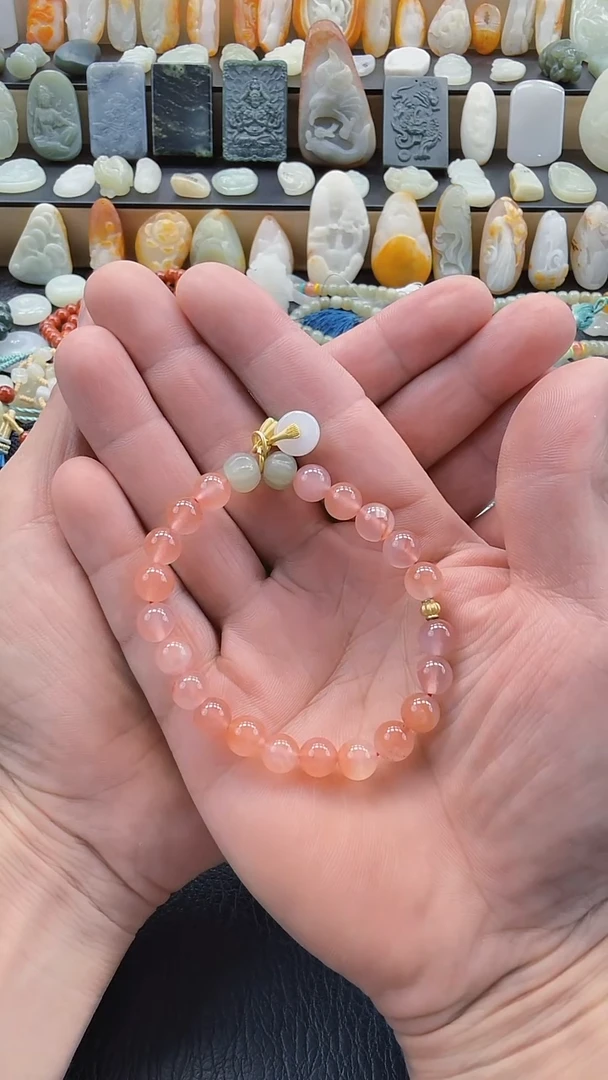 玛瑙/玉髓手链未镶嵌891