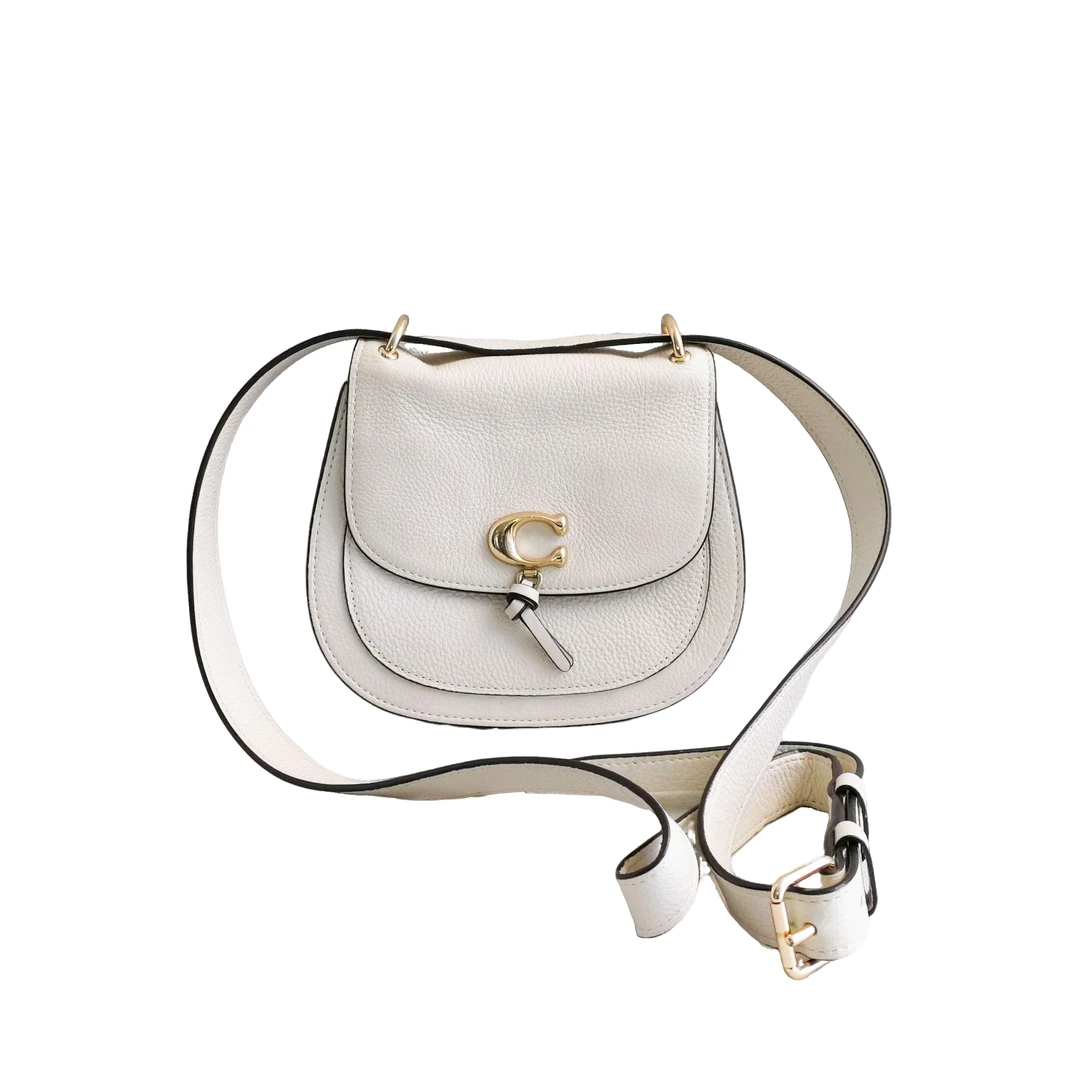 95新 COACH/蔻驰 coach 白马鞍 033014