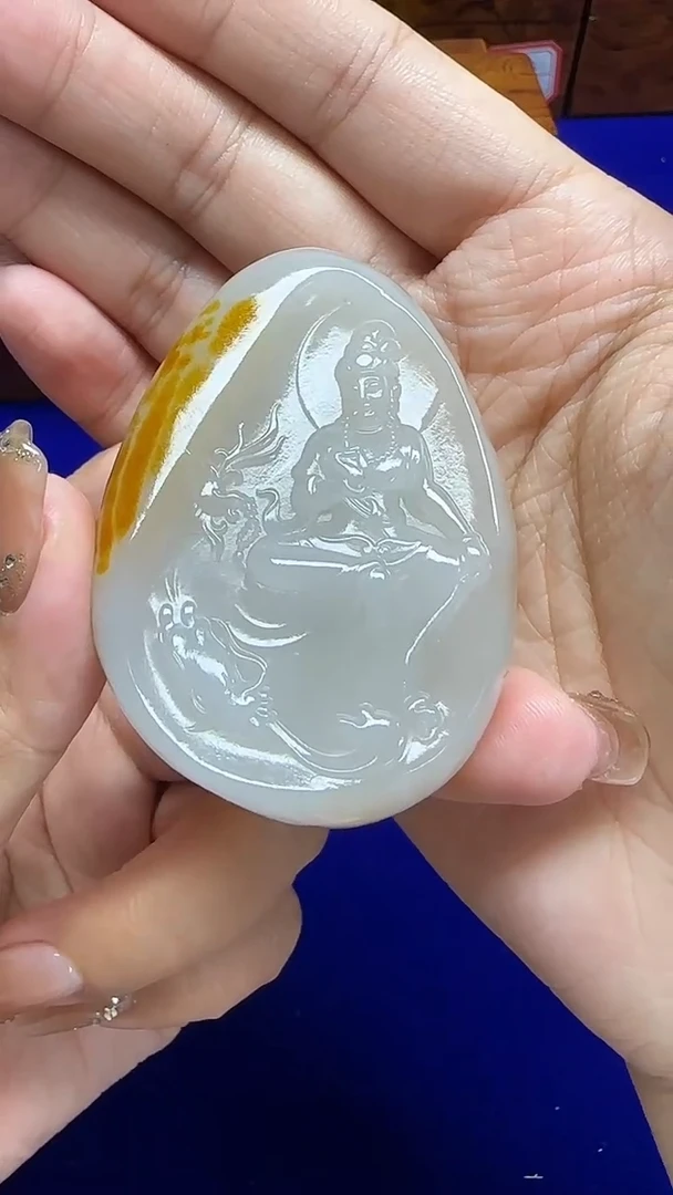 颈饰未镶嵌和田玉松*1