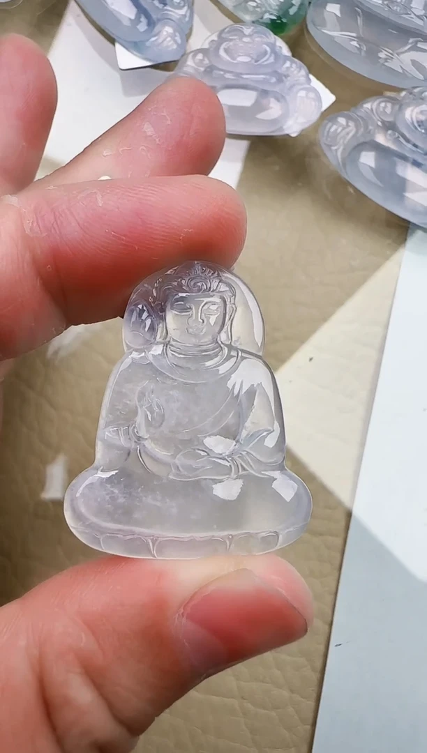 颈饰未镶嵌翡翠缅甸翡翠a货