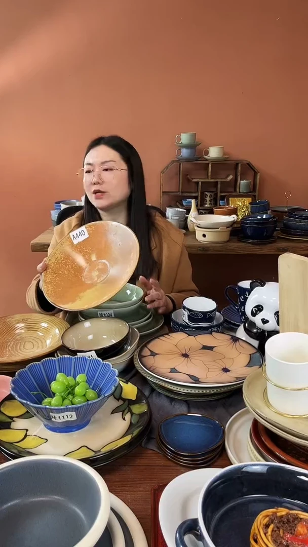【闪购商品】碗A440陶瓷碗一件套微瑕