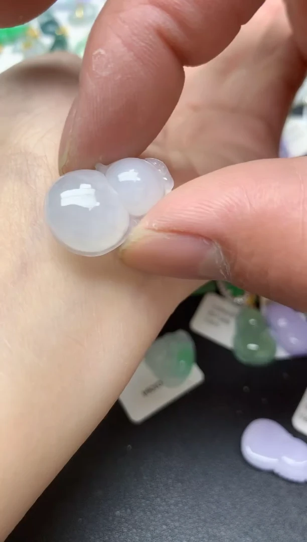 颈饰未镶嵌翡翠天然缅甸A货翡翠